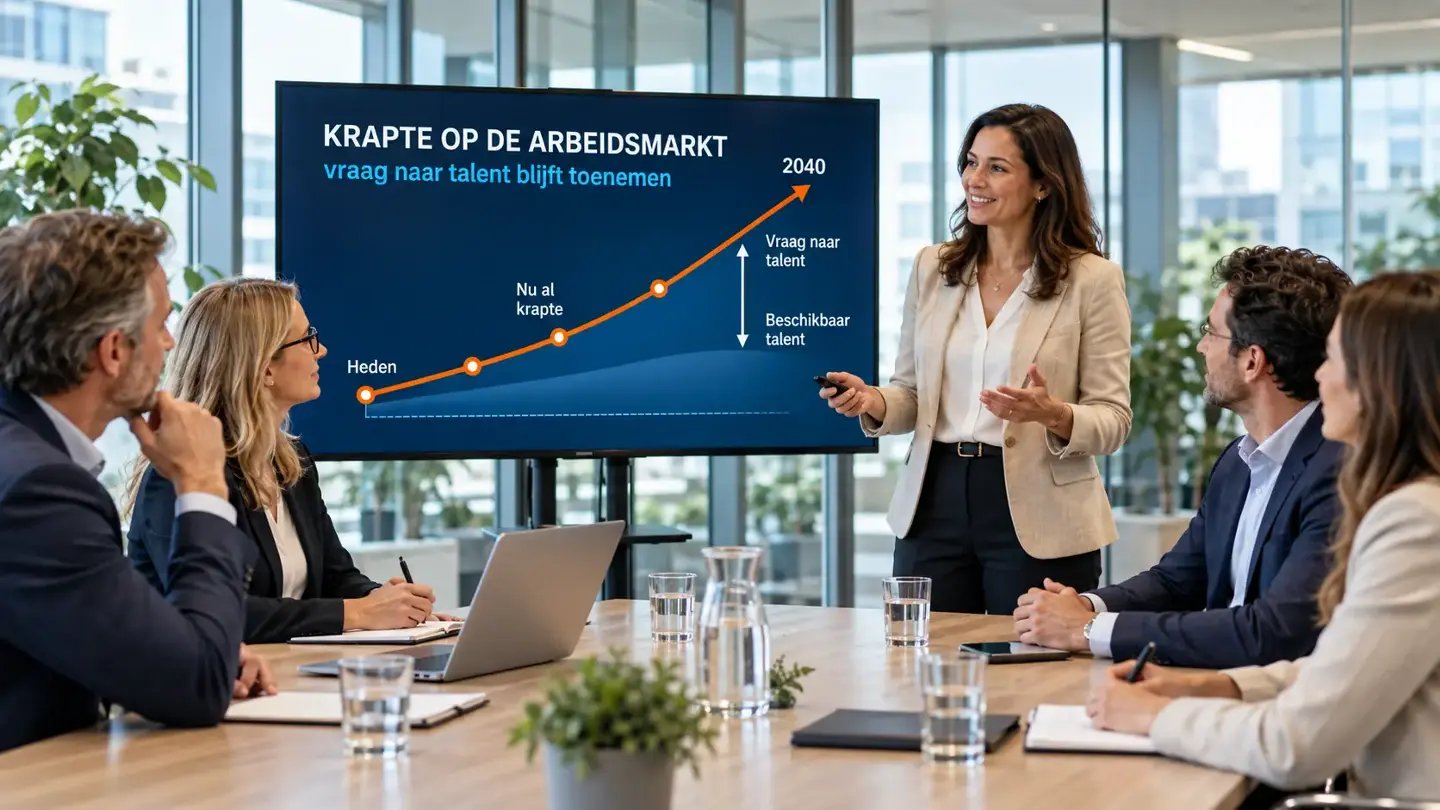 Krapte op de arbeidsmarkt